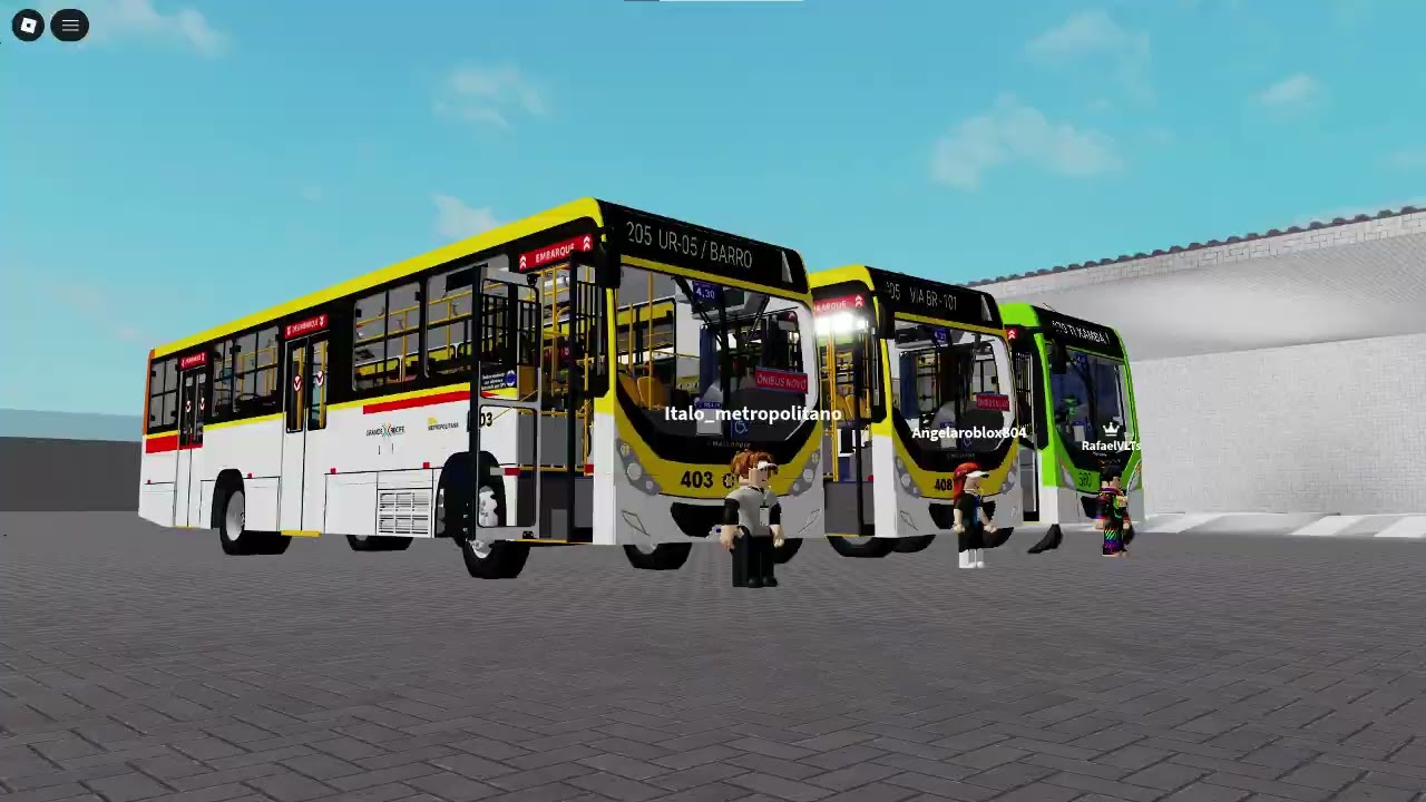 Mini ônibus Davi Manu e Bis 