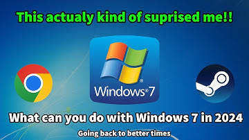 What Can You Still Do With Windows 7