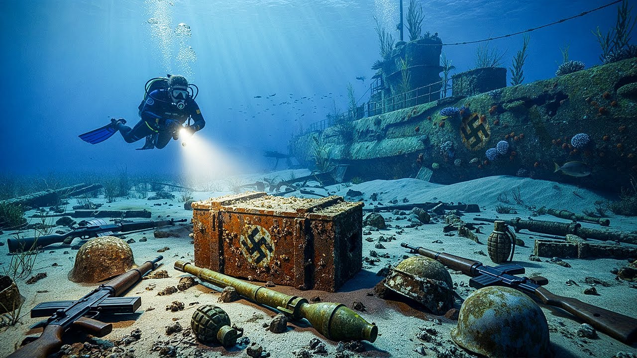 A náci Németországtól elkobzott fegyverek rémisztő sorsa a második világháború után