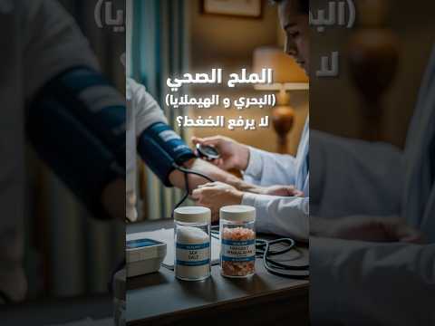 الملح البحري و ملح الهيمالايا لا ترفع الضغط حقيقة ام خرافة  الملح الضغط