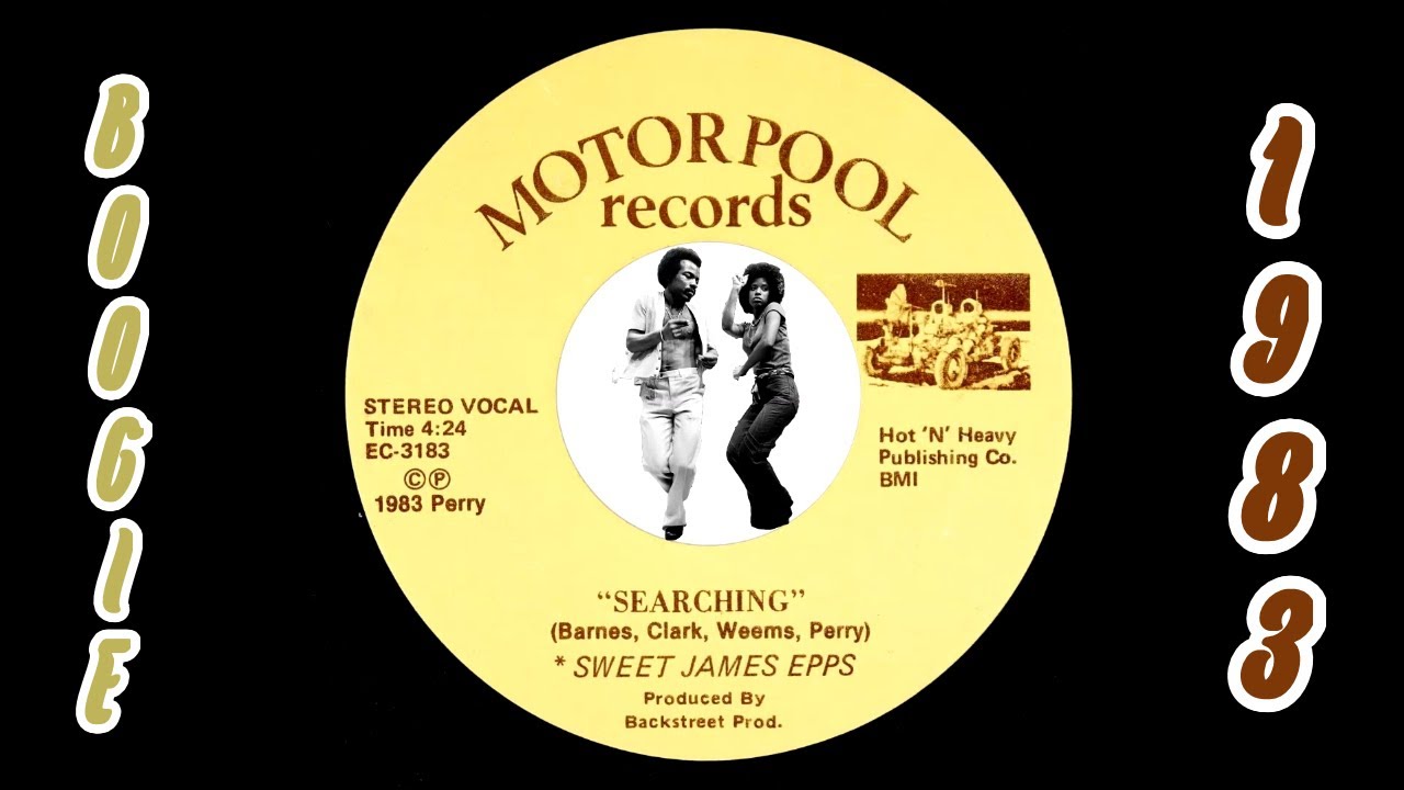 Sweet James Epps - Searching [Motorpool Records] 1983 Modern Soul Boogie 45