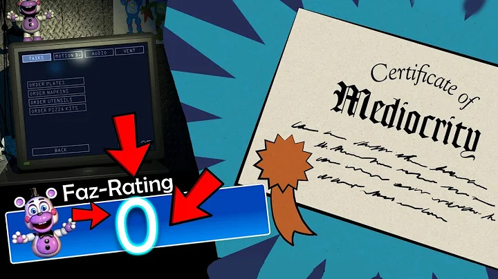 How to get the Mediocrity Ending in FNaF 6 - Walkthrough | FNaF Academy