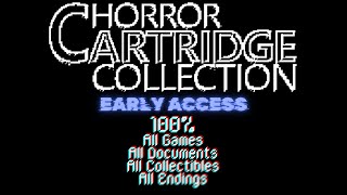 Horror Cartridge Collection EARLY ACCESS 100% (Full Game No Commentary)