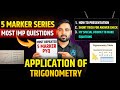 5 Marks Confirmed! | Applications of Trigonometry Class 10 Most Important Questions | Board Exam