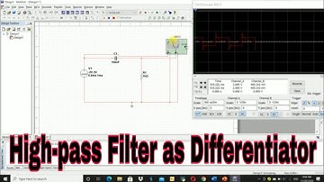 High-pass Filter as Differentiator using Multisim |Charecteristics of High-pass Filter|Acts of Facts