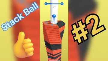 Stack Ball Game Play live part 2 ( iOS & android) #gaming #stackball #videogame #viralshort #shorts