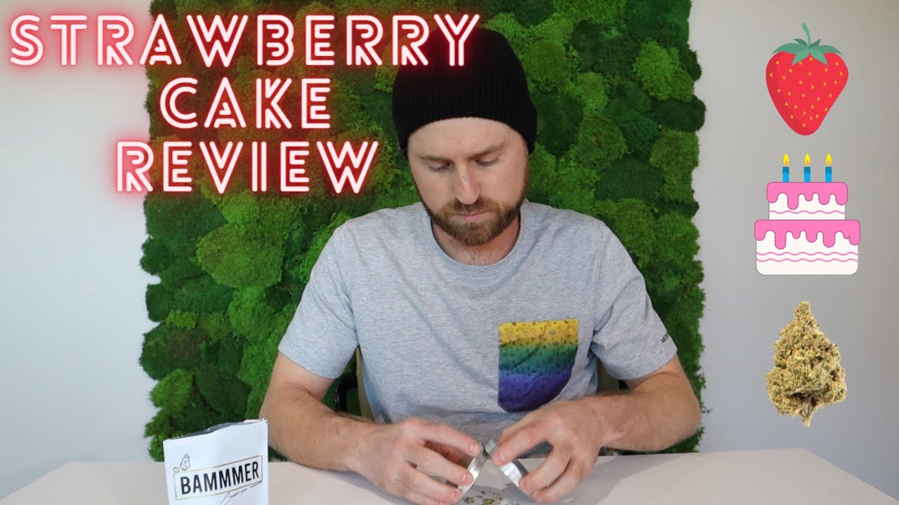 Strawberry Cake CBD Flower Review | Bammmer