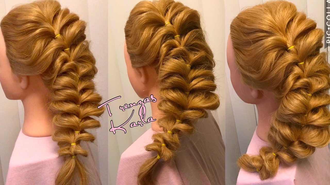 Frozen Elsa Hair Tutorial Braid - Trenza Con Ligas 