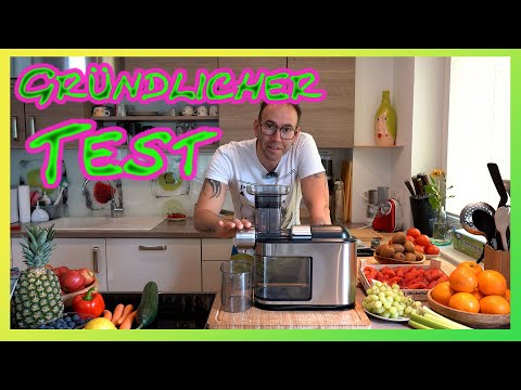 Philips HR1949/20 Slow Juicer ausführliches Testvideo Deutsch