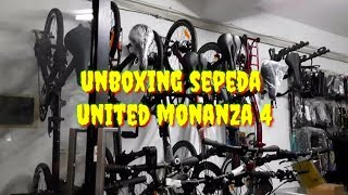 unboxing sepeda united monanza 4