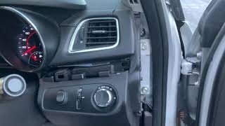 VF Commodore Light Switch Panel Access