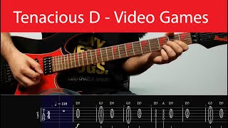 Tenacious D - Video Games Guitar Chords With Tabs