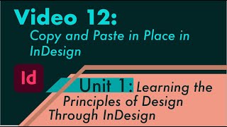 12. Copy and Paste in Place in InDesign
