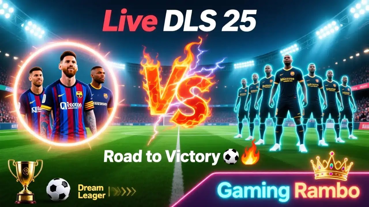 DLS25 LIVE 🔥 Top Goals & Crazy Skills | Dls 25 Gameplay 🤯⚡ 
