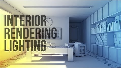 Interior Rendering with Mental Ray : Lighting