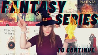  FANTASY SERIES  I need to continue | On my shelf pt.1 