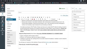 Creating Peer Review Assignment