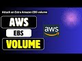 How to attach an existing ebs volume to another ec2 instance | AWS ebs volume mount | AWS free tier