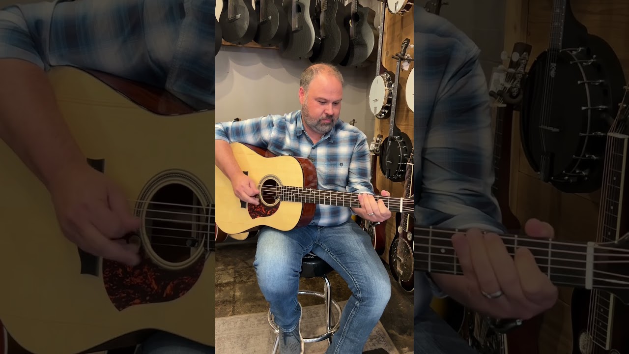 Guess this acoustic intro!🎵John is playing a Maton Master Built