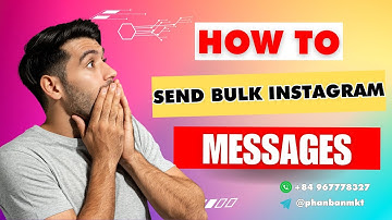 How To Send Bulk Instagram Messages | Instagram Bulk DM Tool Free