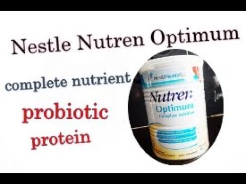 Review on gluten, lactose free Nestle Nutren Optimum | Health