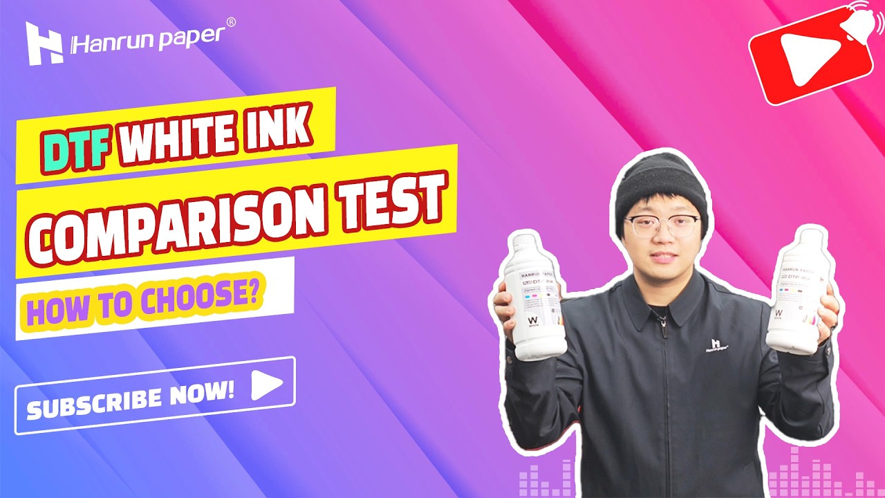 DTF White Ink Comparison Test | Brightness, Stretchability & Stability Review