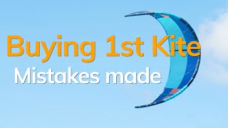Buying First Kitesurf Kites: don't make the mistakes I made