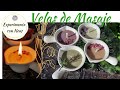 Velas de Soja para Masaje. DIY