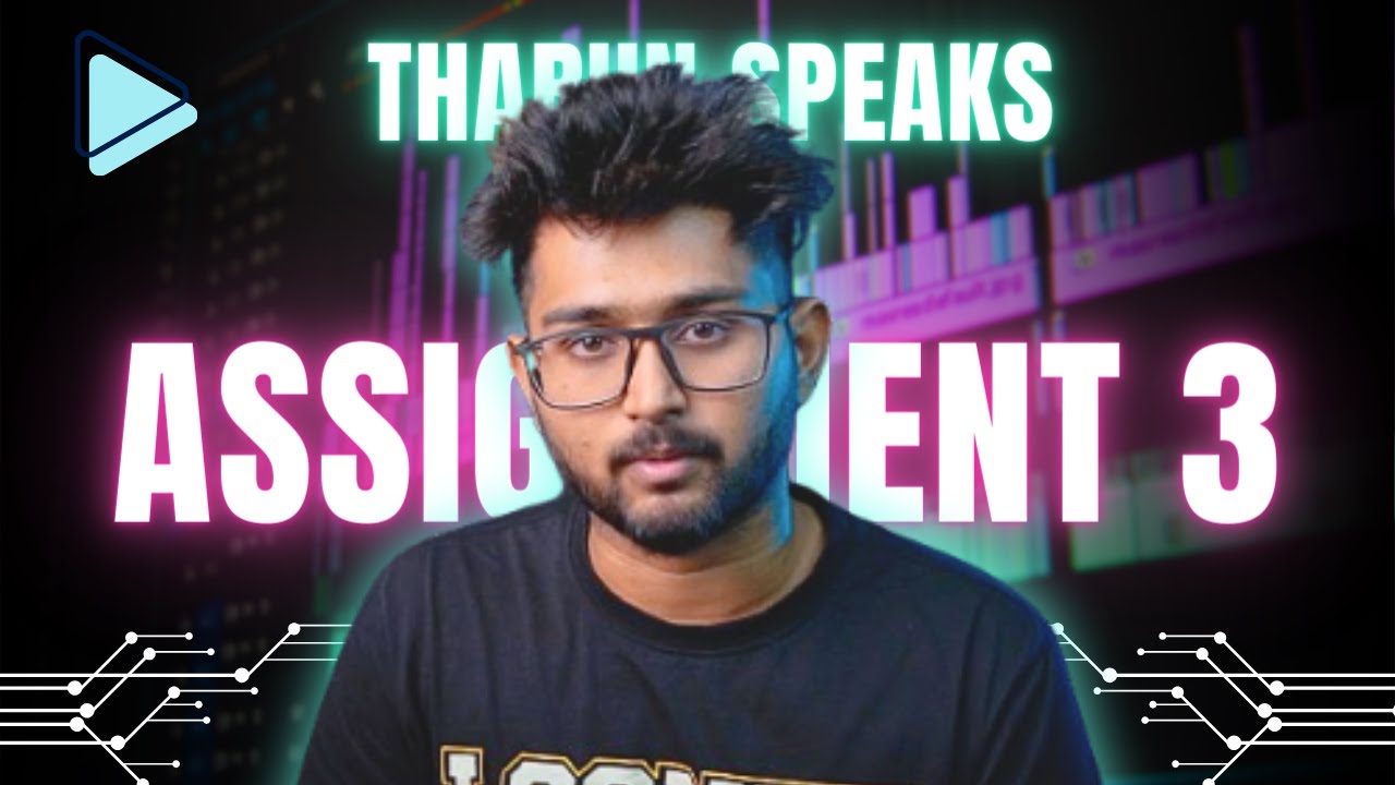 My Best Edit Ever ( ASSIGNMENT 3 ) 🔥⚡ | @TharunSpeaks   Video Editing Course