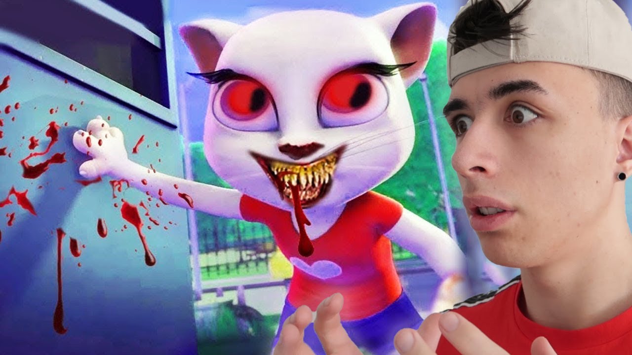 Testez Aplicatia CREEPY TALKING ANGELA pentru Prima Data! YouTube