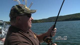 Pocono Outdoors Guy Striper Fishing Beltzville Lake