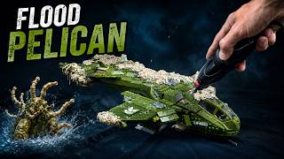 I destroyed a $300 Halo toy to do this Flood pelican