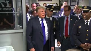 Former President Trump meets with first responders on 9/11