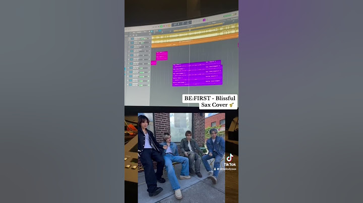BE: BE:FIRST - Blissful Dante Sax Cover BMSG #blissful #befirst #befirstblissful #bmsg