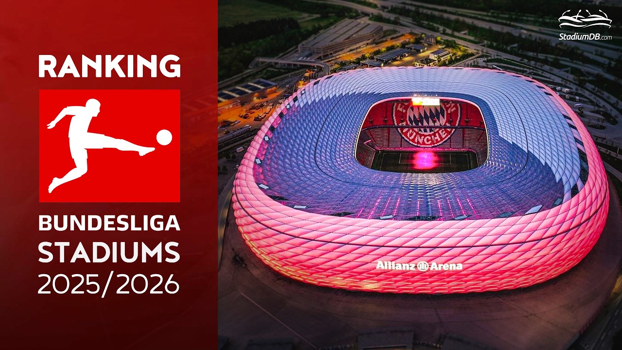 🇩🇪 BUNDESLIGA STADIUMS 2025/26 RANKED