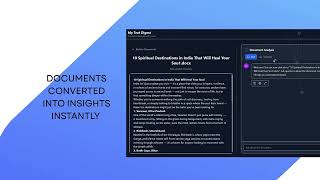 Stop Risking Your Data: Meet the Privacy-First AI for Your Documents | MyText Digest