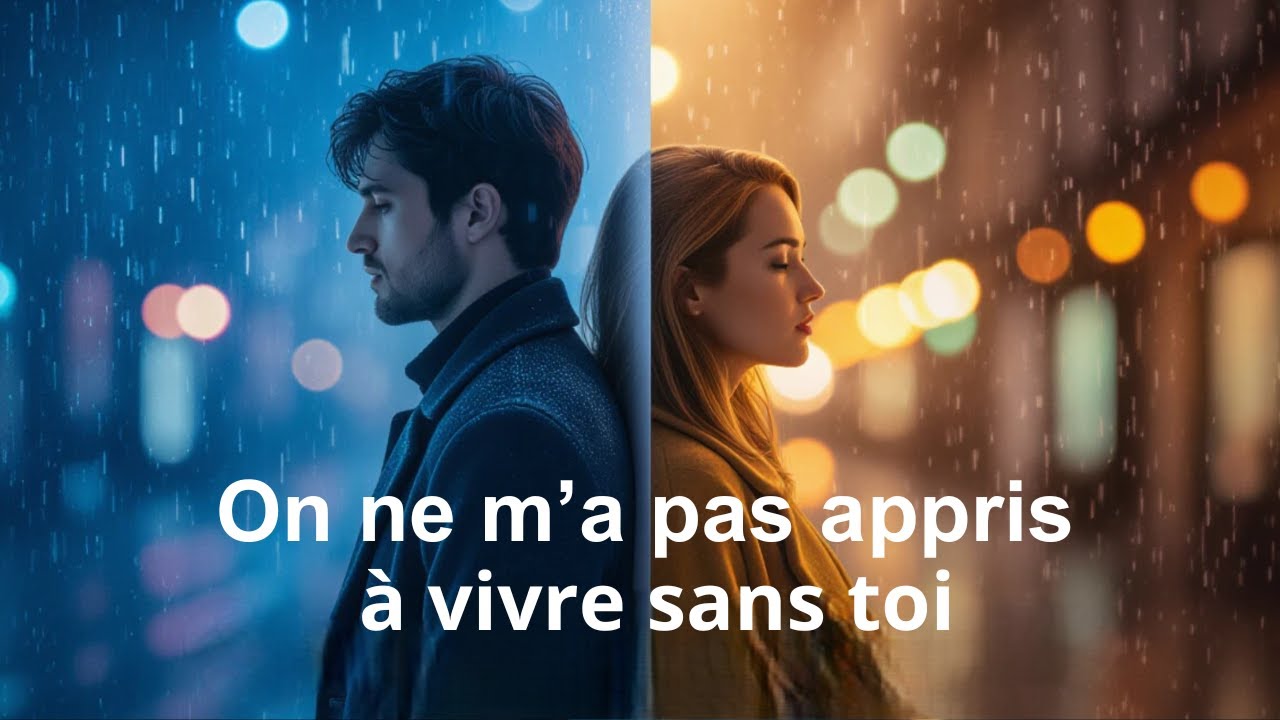 On ne m'as pas appris à vivre sans toi