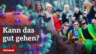 Karneval feiern trotz Corona  | WDR Aktuelle Stunde