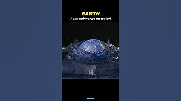 Earth vs Saturn: Can Saturn Float on Water? 💀👽 #shorts #space #earth #saturn