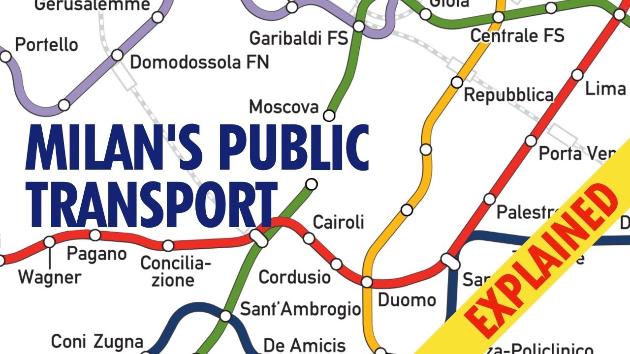 Общественный транспорт Милана. Как ездить в миланском метро как профессионал!