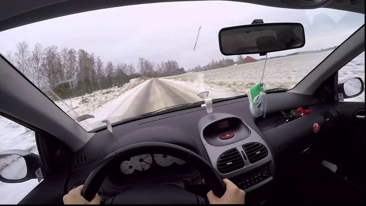 FWD drift/rally Peugeot 206 1.6 POV