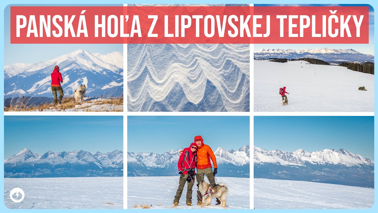 Panská hoľa na snežniciach