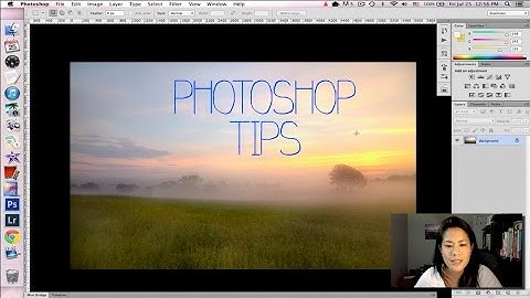 Non Destructive Photoshop Editing
