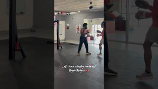 Let’s learn a boxing combo w/Reggie Rodgers 🥊