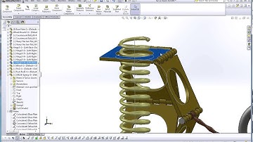 Part 3 - Modeling a Spring for an Interactive Assembly, Details, In Context Assembly
