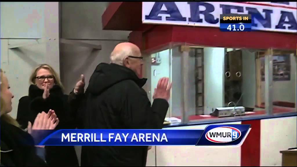 Laconia Ice Arena named for Merrill Fay YouTube