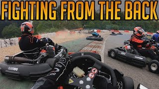 Fighting Through From The Back At Spa Kart Circuit screenshot 1