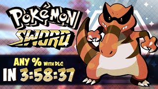 (World Record) Pokemon Sword Any% w/ DLC Speedrun - 3:58:37 (Krookodile)