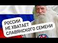 России не хватает семени славян и макдаков