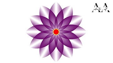 Beautiful Rangoli Design in Corel Draw